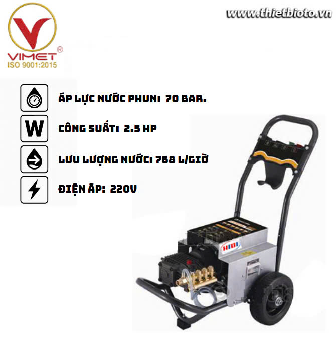 Máy rửa xe cao áp HWS0207 HIDI